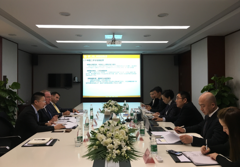fag与启阳汽车集团进行商务洽谈